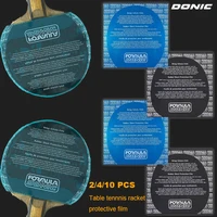 Película protectora para raqueta de Ping Pong, mantenimiento transparente pegajoso, raqueta de tenis de mesa, cubierta protectora de goma, herramienta de película, 2/4/10 Uds.