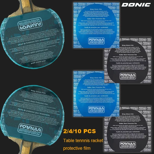 Película protectora para raqueta de Ping Pong, mantenimiento transparente pegajoso, raqueta de tenis de mesa, cubierta protectora de goma, herramienta de película, 2/4/10 Uds.