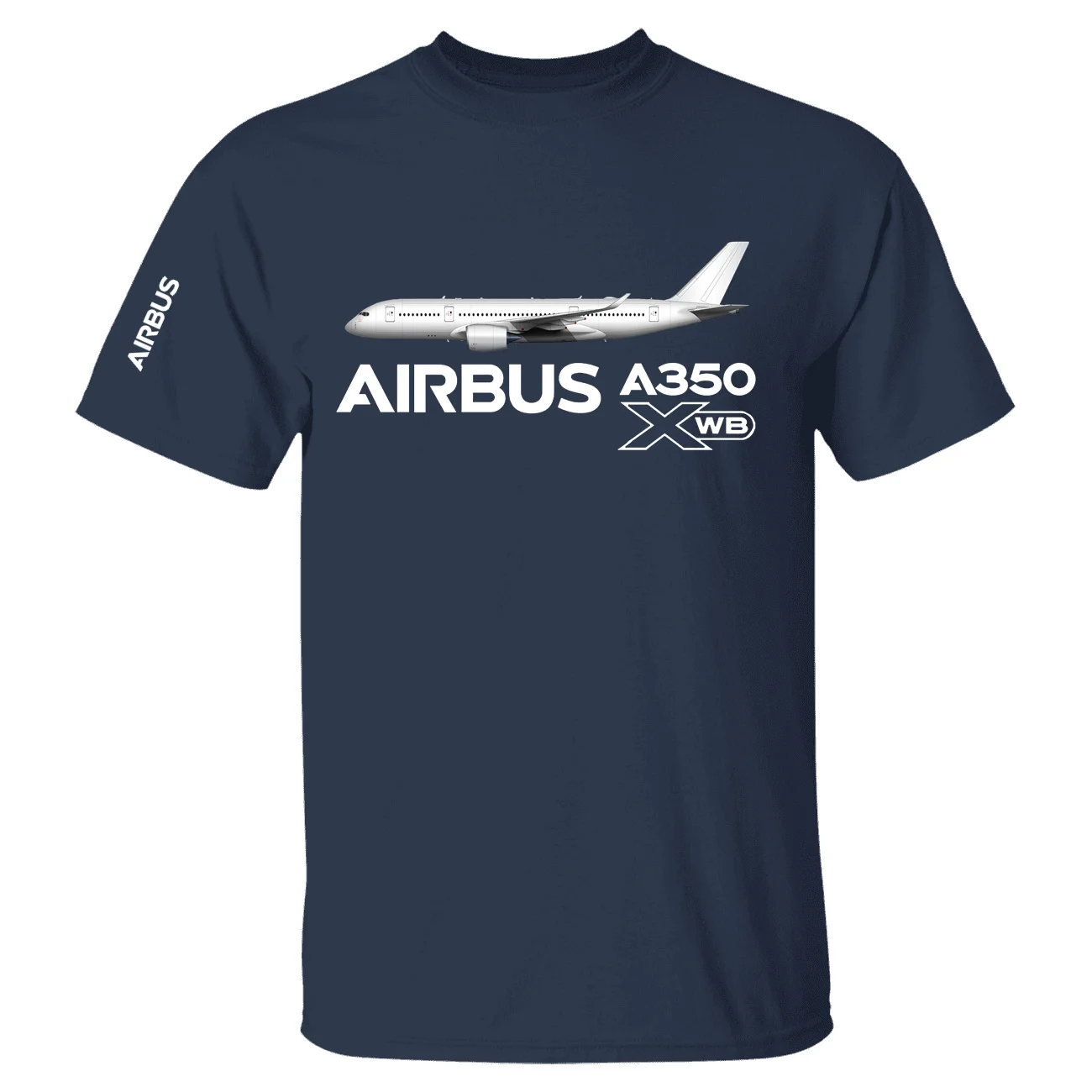 The Airbus A350 Xwb Flight Pilots Short Sleeve T-shirts Cotton Graphic T Shirts for Men Women Tops Tee