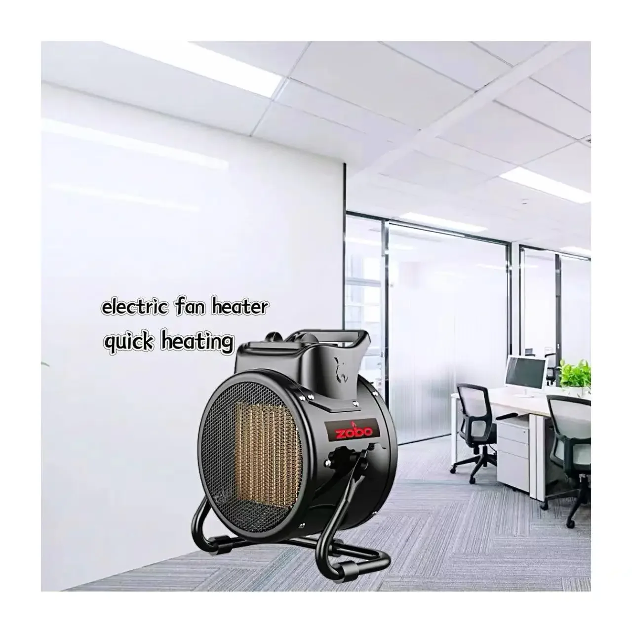 

220V Professional Best Quality Portable PTC Ceramic Electric Fan Heater For Room