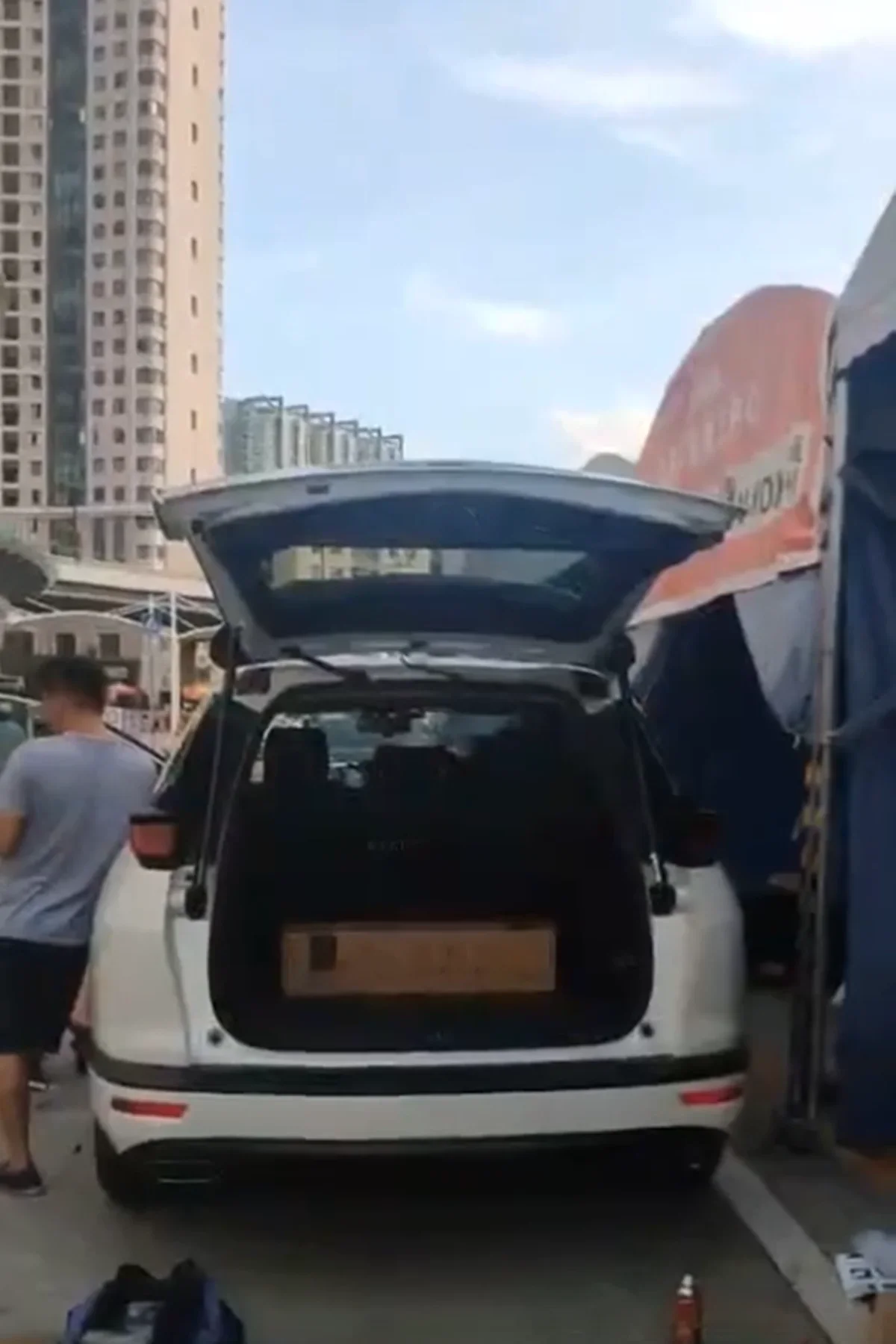 

Car Intelligent Electric Tailgate Rear Trunk Support Rod Tail Door Switch Accessories foot sensor for Honda BREEZE