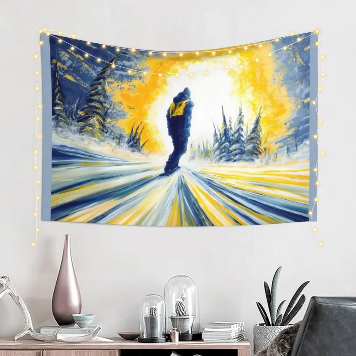 Light Chaser Tapestry Outdoor Decor Cute Room Decor Room Decorator Cute Room Things Tapestry