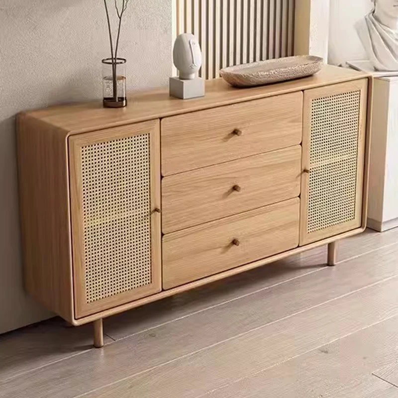 Armadi da soggiorno ad angolo nordico, armadietti per archiviazione, cassetti, armadi da soggiorno, corridoio in legno, mobili alla moda Gabinete