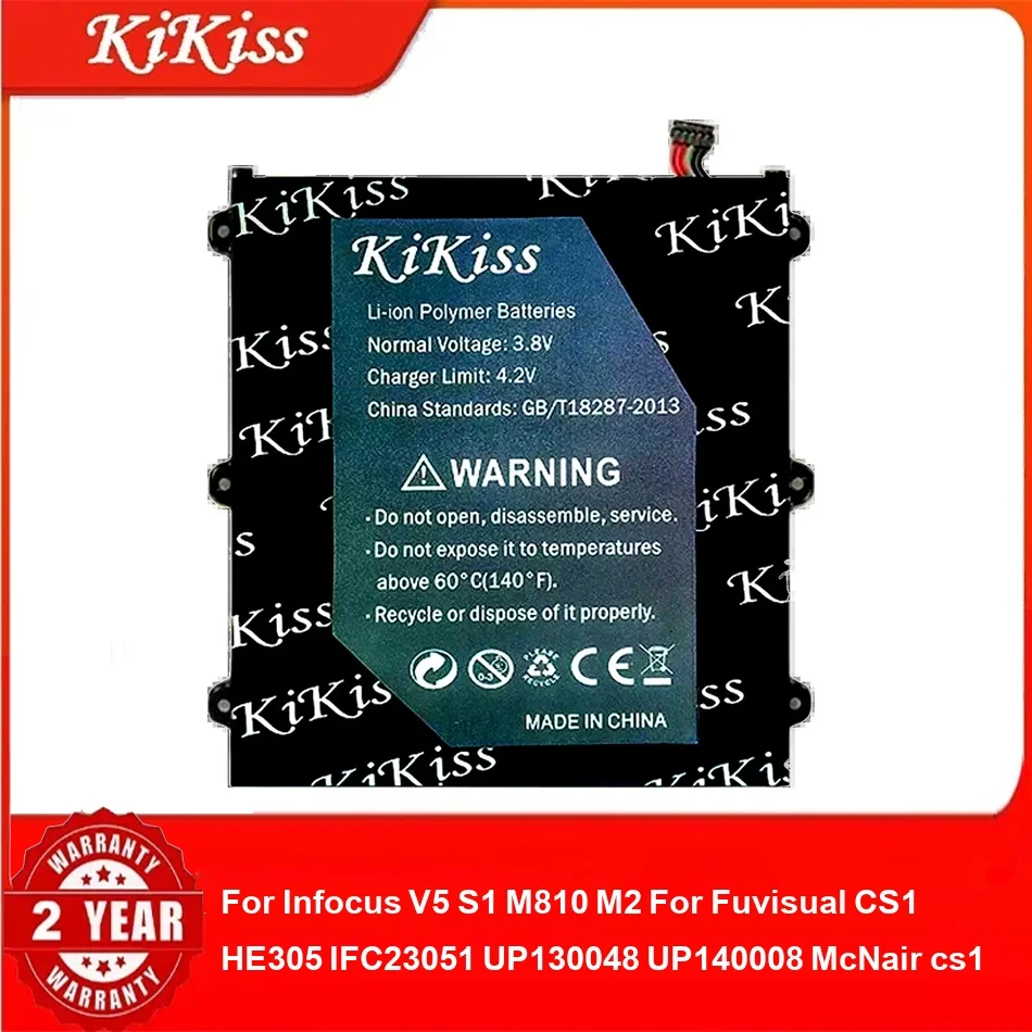 

Battery For Infocus V5 S1 M810 M2 Fuvisual CS1 HE305 IFC23051 UP130048 UP140008 Mcnair Cs1high Capacity