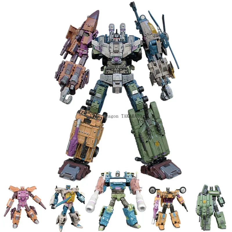 JINBAO 5 in 1 Bruticus G1 KO Movie Model Extra Large 43cm ABS Action Figure Collection Gift