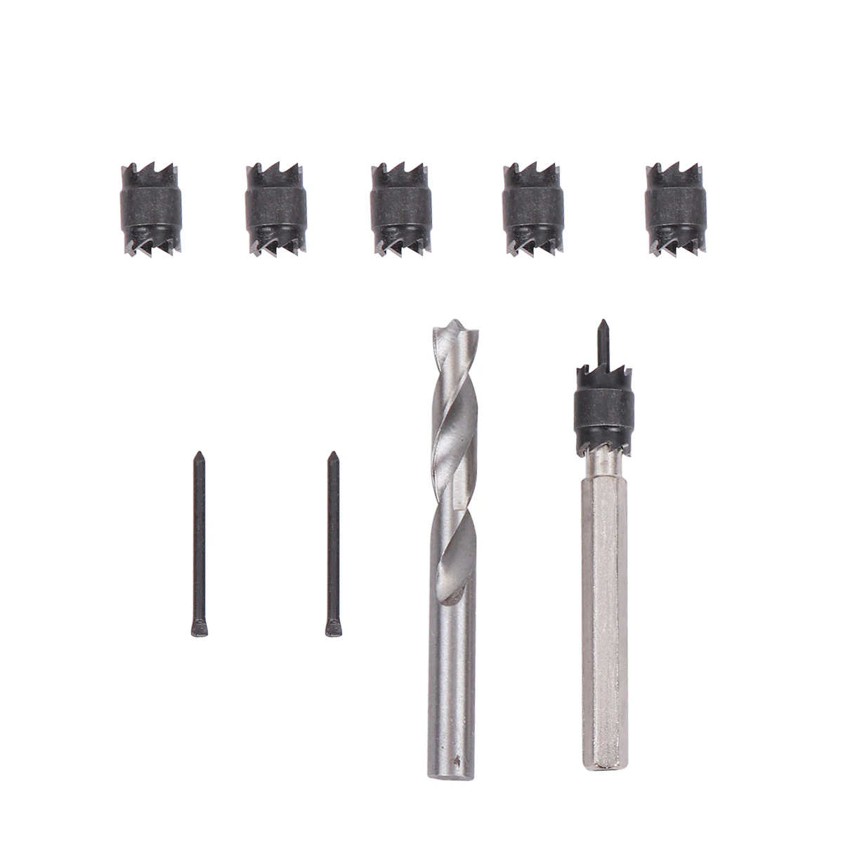 

9pcs Electric Welding Drill Set Soldering Bits Stainless Steel Professional Tool Metalworking Accessories