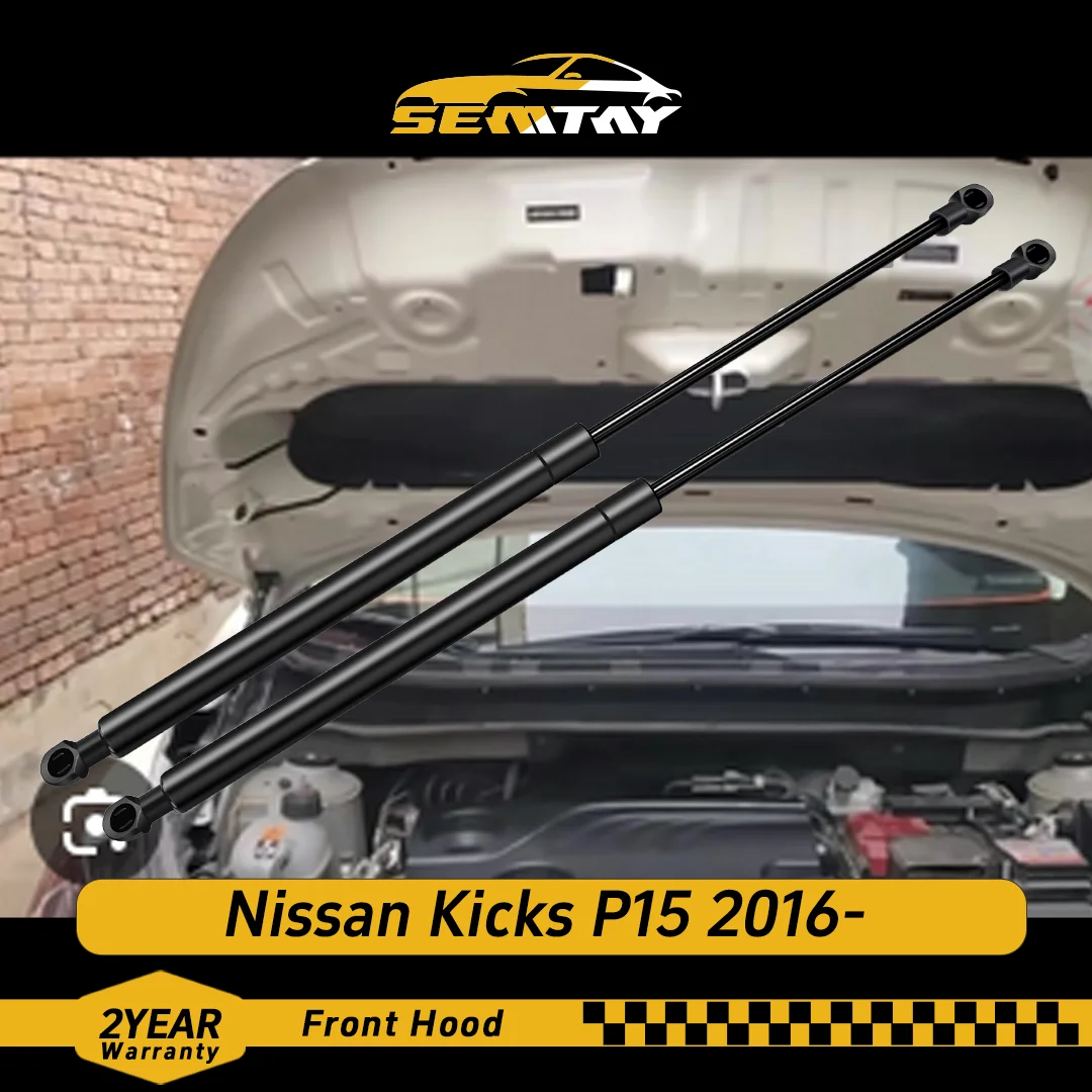 

Стойки капота SEMTAY, совместимые с Kicks P15 2016- поддержка подъема капота, амортизатор Spri