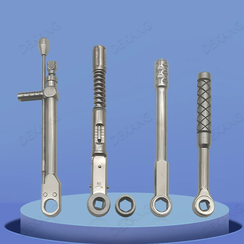 Implant Tools Torsion Wrench Inner Six - Flower Implant Batch Sub - Abutment Automatic Stainless Steel Fine Steel Casting