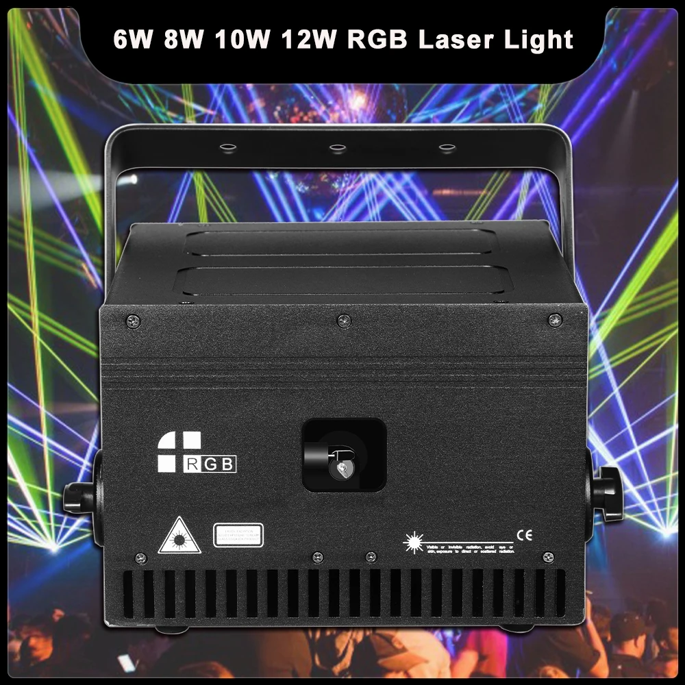 rgb animacao laser feixe de luz scanning laser projetor dj disco party club efeito stage 6w 8w 10w 12w dmx512 mostrar ilda3d 01