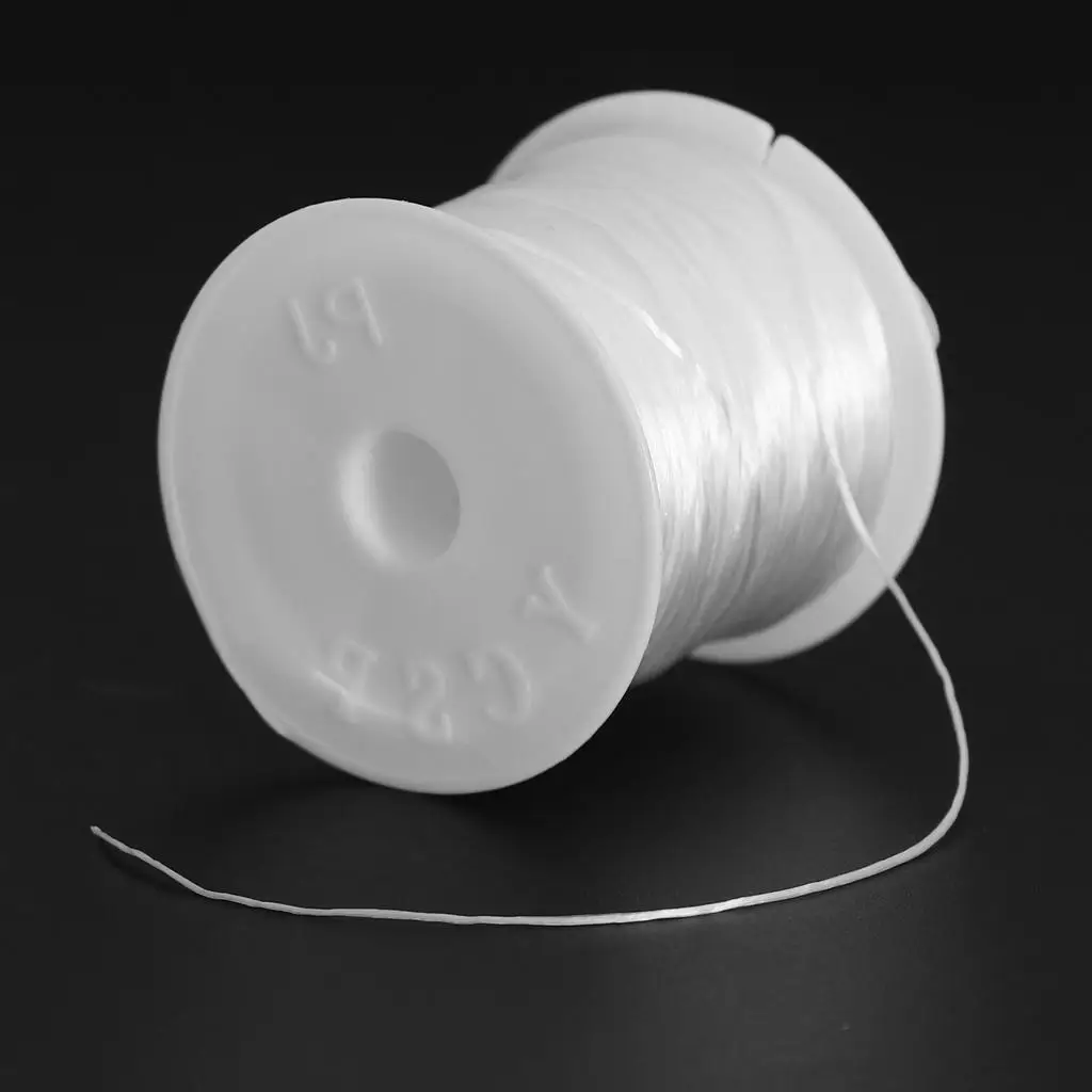 Elastic String for Bracelets TPE Rope Thread Jewelry Making Cord DIY Necklace Crafting Material for Bracelet Weaving