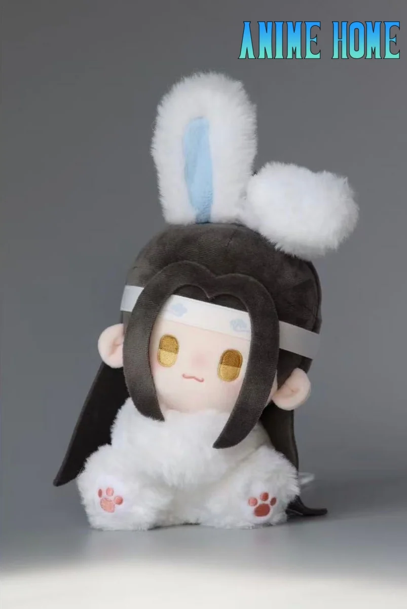 

Официальный оригинальный MDZS Mo Dao Zu Shi Wei Wuxian Lan Wangji, плюшевая кукла с изображением тела, игрушка 15 см, плюшевый кролик, мягкий косплей
