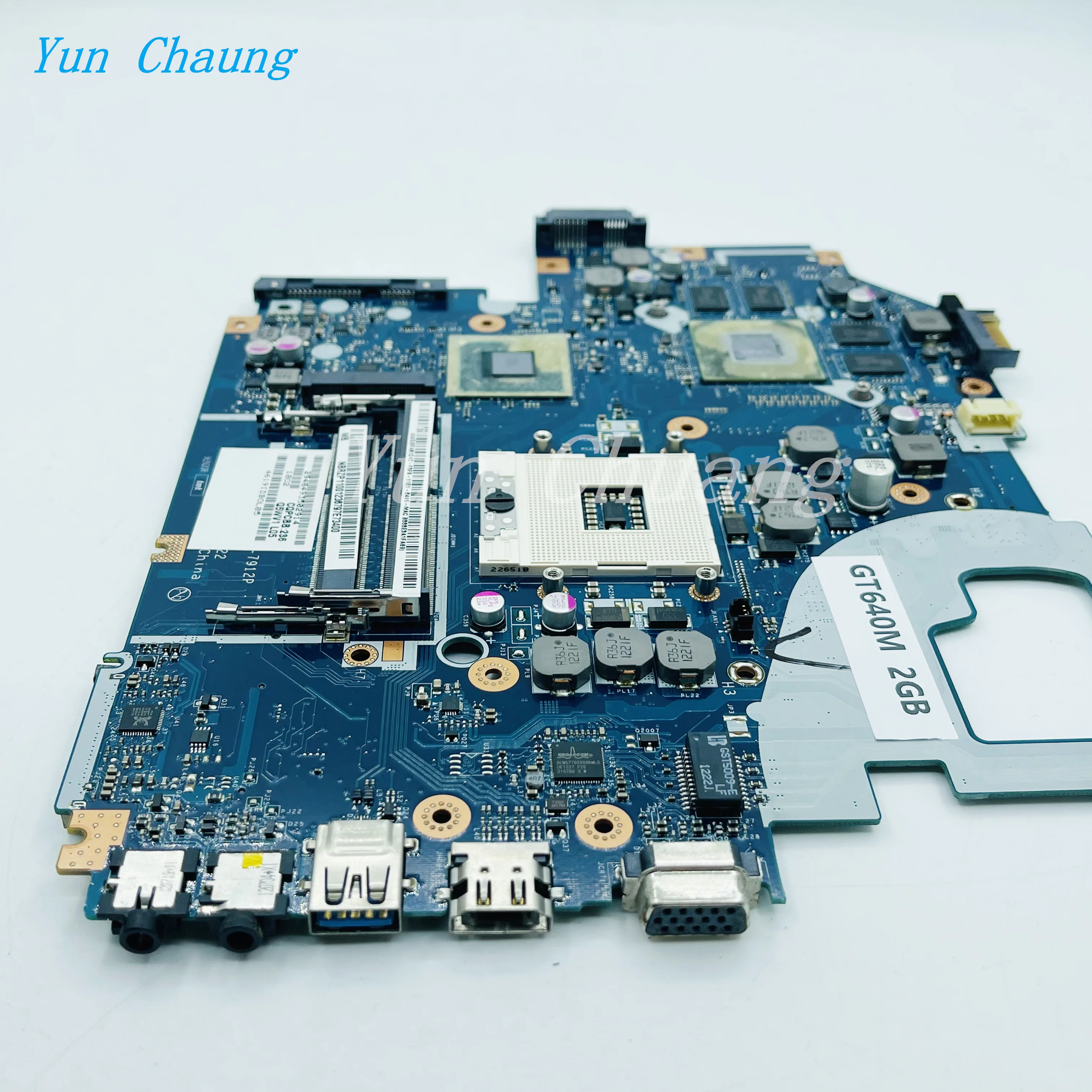 Imagem -06 - Motherboard Laptop Motherboard para Acer Aspire V3-571 V3-571g Nbrzp11001 Hm77 Gt640m 2gb Placa Gráfica Q5wvh La7912p E1571g