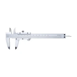 Carbon steel vernier calipers for measuring internal, external dimensions and depth stainless