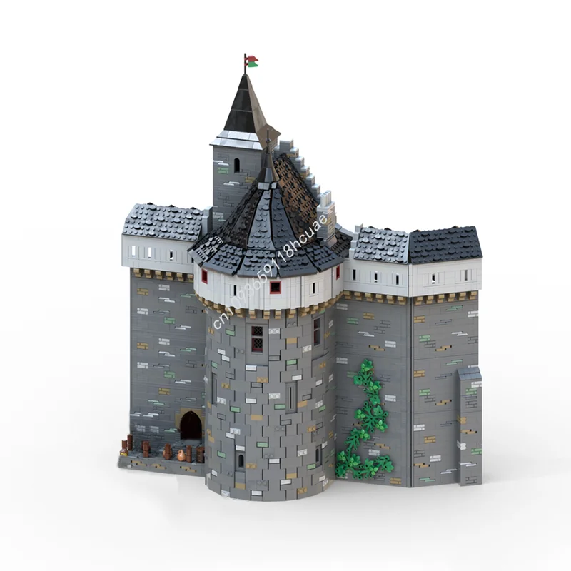 

7490pcs MOC The Artillery Tower Part 3 Castle Building Blocks Children's Solve the problem up Space imagination up Constructing