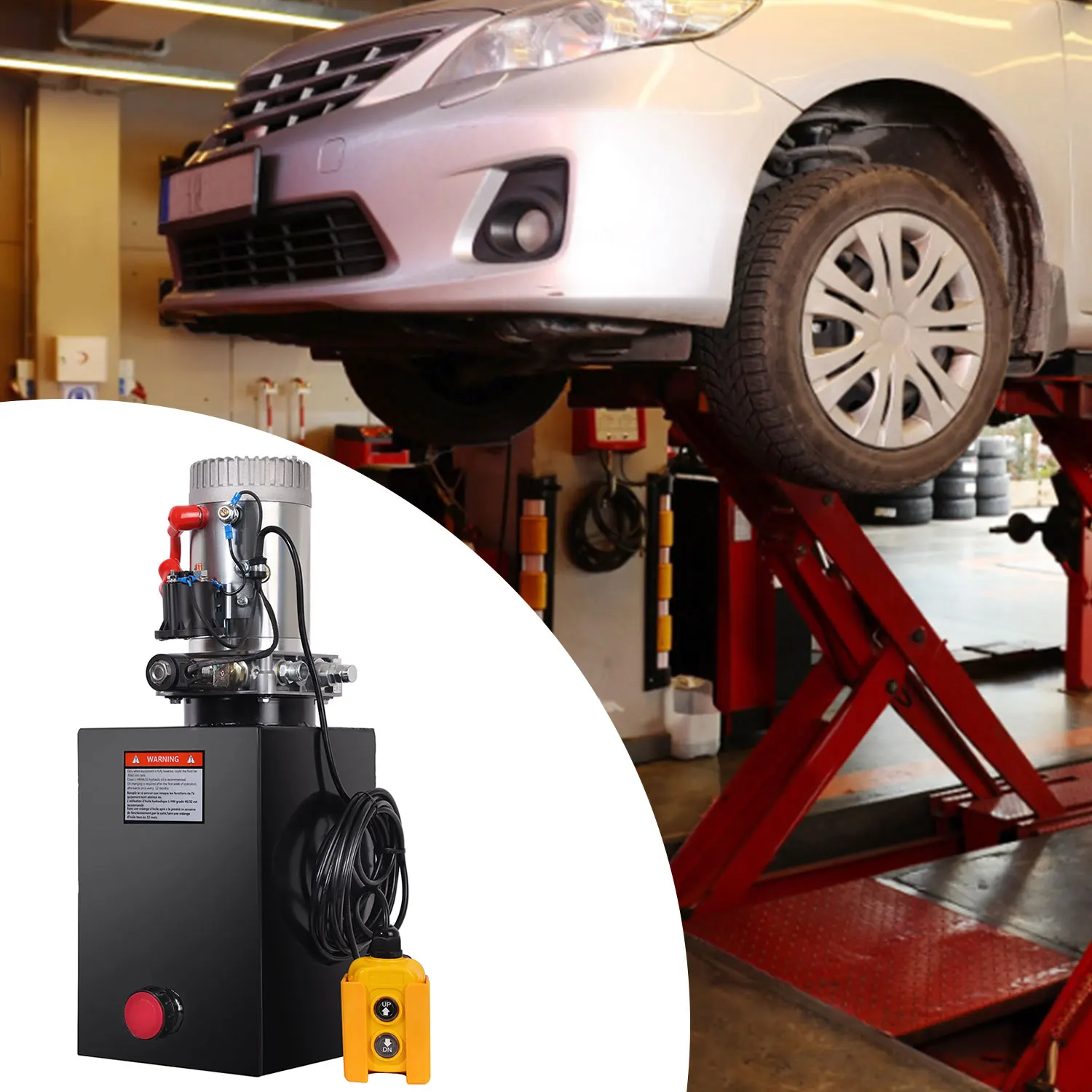 Hydraulic Power Unit Factory High Quality DC12V/1.6KW Cast Iron Hydraulic Power Unit