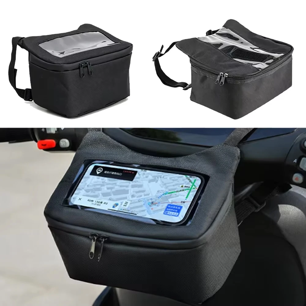 Sac de rangement pour moto et trottinette électrique, sac de vélo de montagne, sac de vélo imperméable grande capacité et durable, accessoires moto
