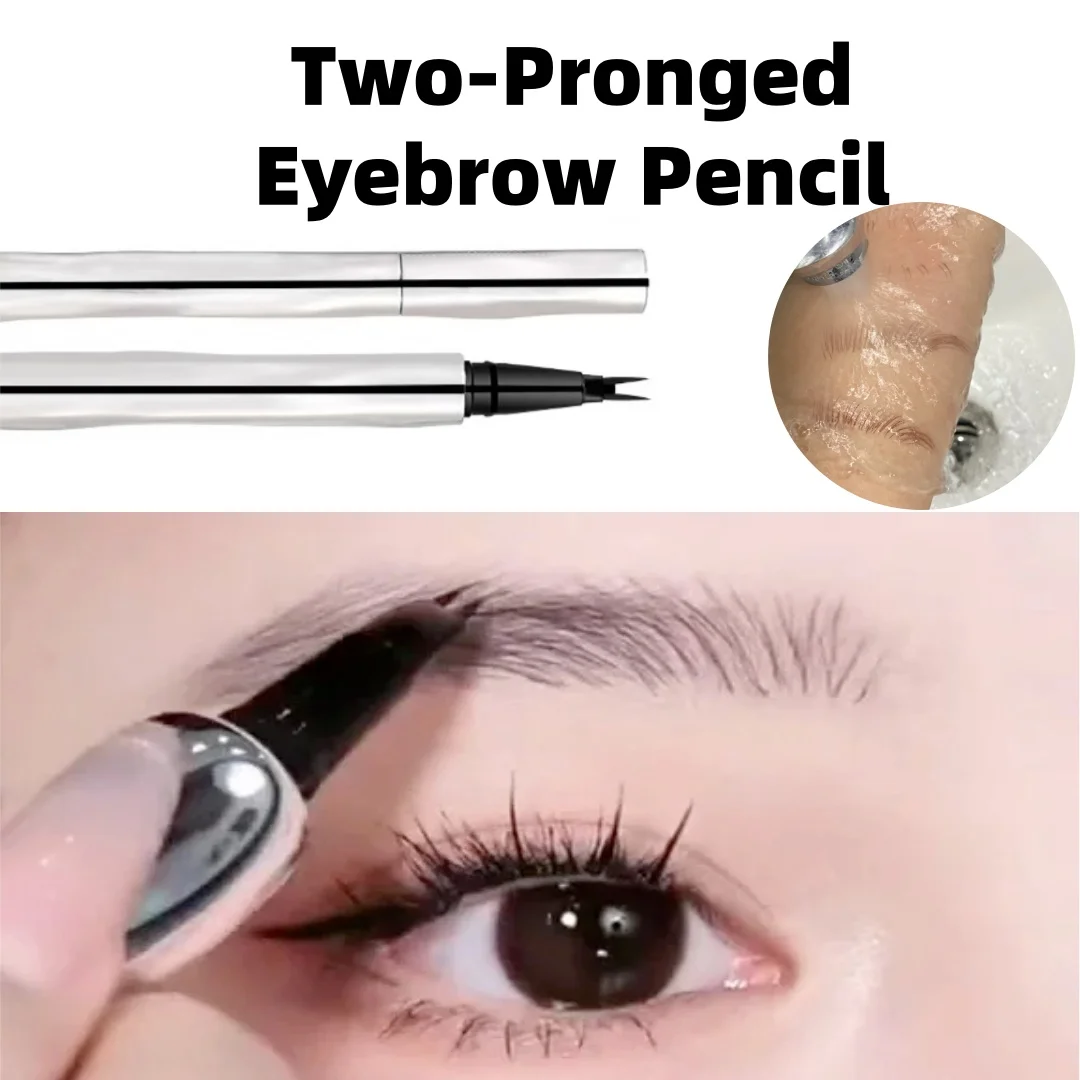255-Eyebrow Pencil for Wild Brows (Waterproof & Sweatproof), Lower Lash Eyeliner, Smudge-Proof Brow Application