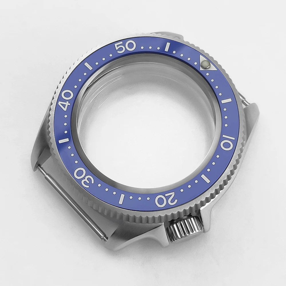 ดําน้ํา 20bar ที่ 3.8 SKX 37 มม.นาฬิกาสําหรับ NH34 NH35 NH36 NH38 การเคลื่อนไหวแบนโลหะผสมแทรก 120 คลิก