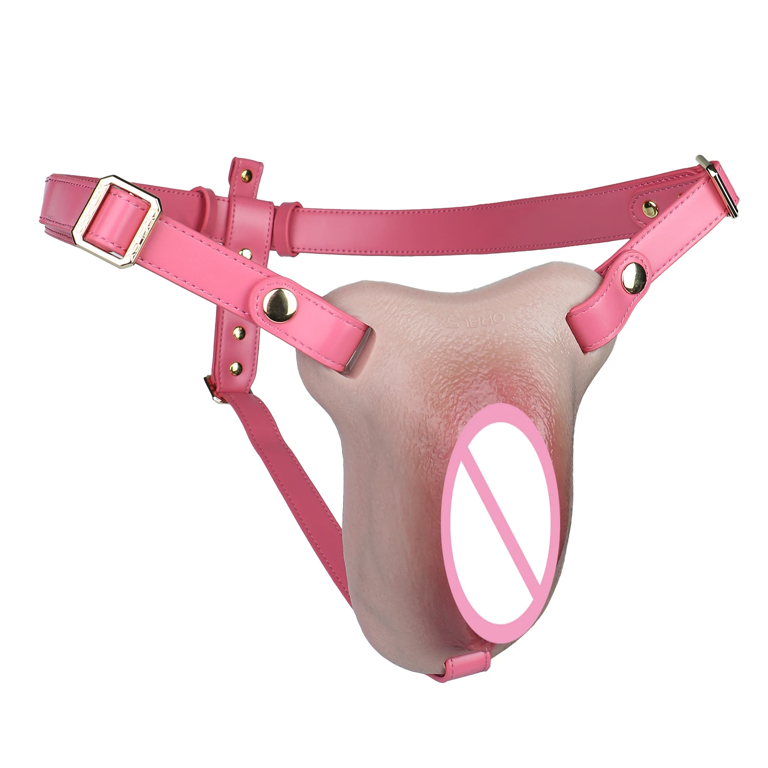FAAK Strapon Thick Insertable Fake Vagina Clitoris Pads Male to Female Transgender Silicone Male Hiding Underwear Panty Pads 6