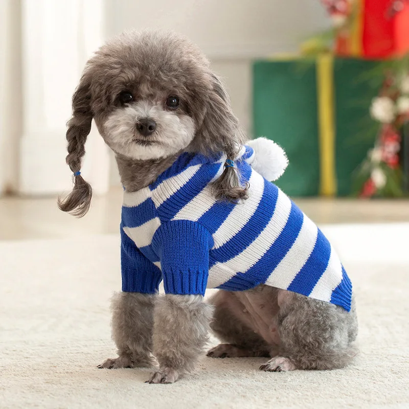 Luxury Pet Dog Clothes Apparel Cute Sweater Dog Knitted Clothes For Small Medium Large Dog