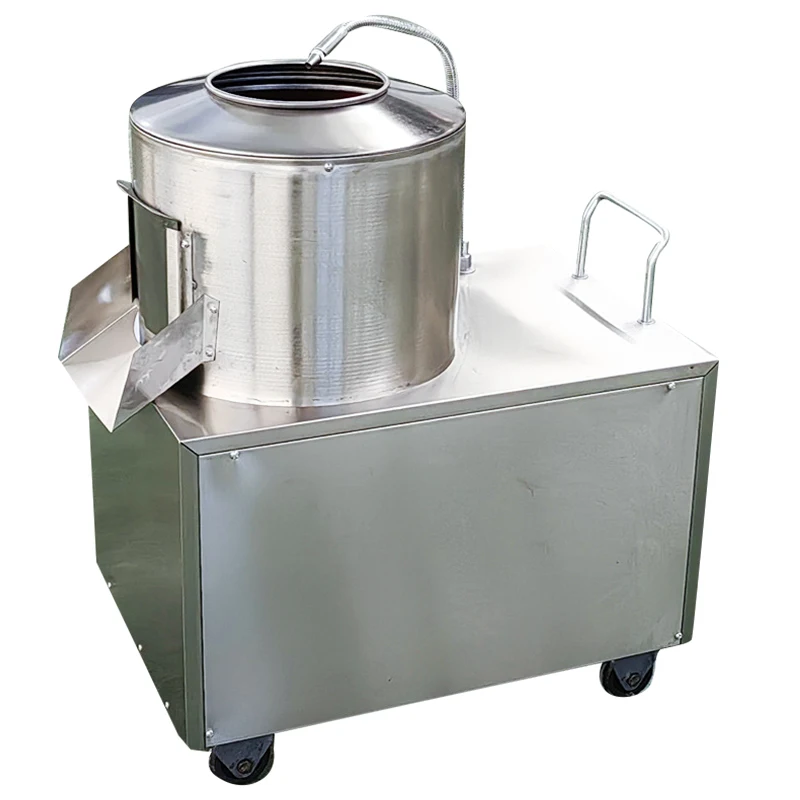 

Vertical Type Food Factories Automatic Commercial Electric Ginger Potato Peeler Machine Price Potato Peeling Cleaning Machine