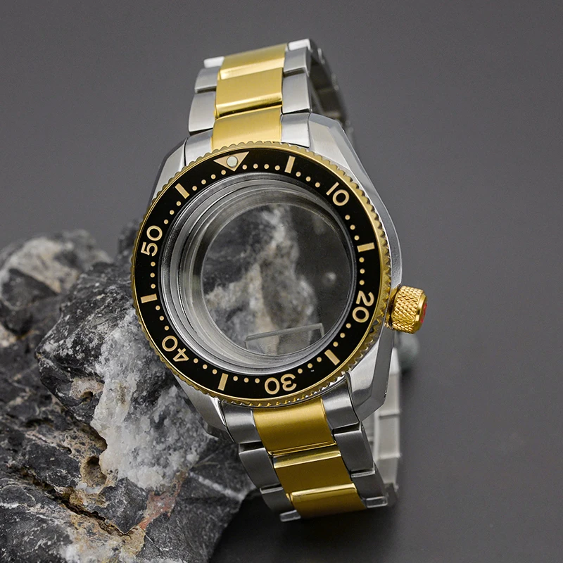 20mm High Quality Solid Stainless Steel Watch Bracelet Deployment Buckle Fit Seiko SPB185/187 Diving Watch Case Repair Tool
