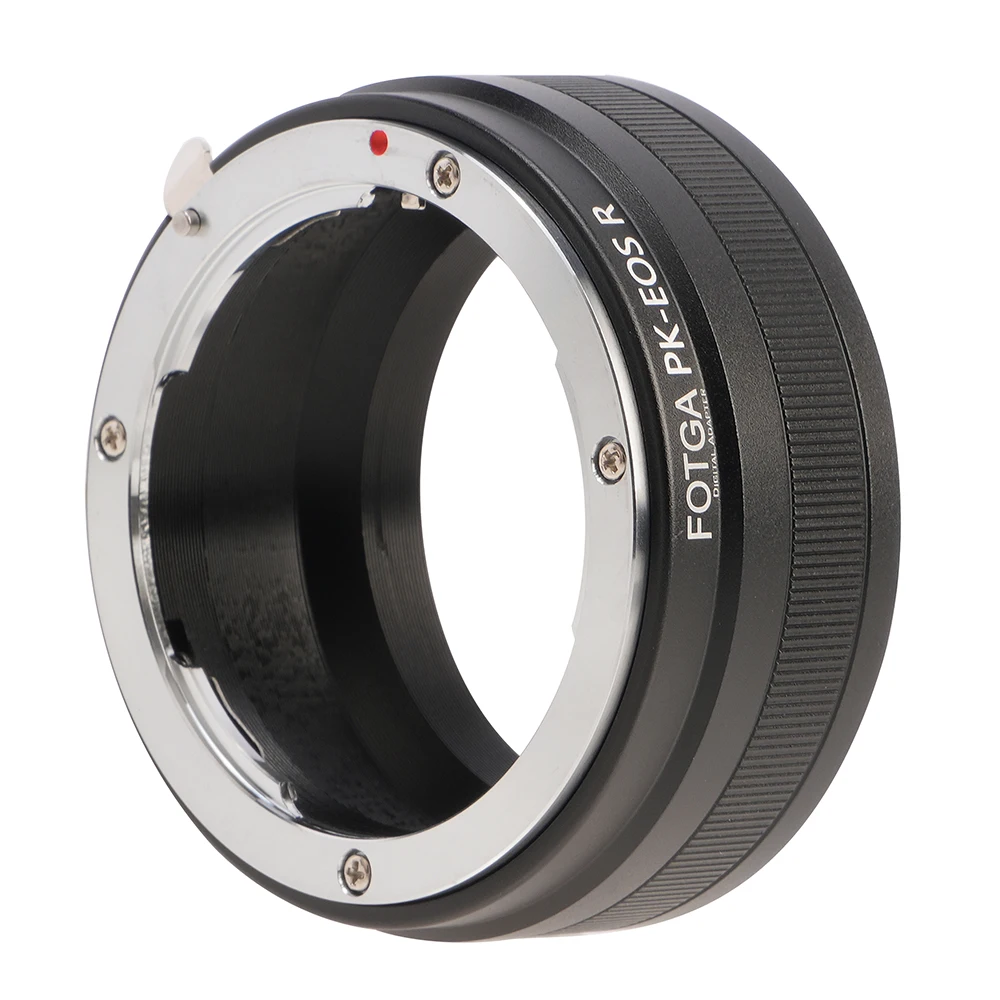 Fotga Lens Adapter For Pentax PK K Mount Lens to Canon EOS R RF Mount Series EOS R RP R5 R6 R5C R7 R10 DSLR Camera