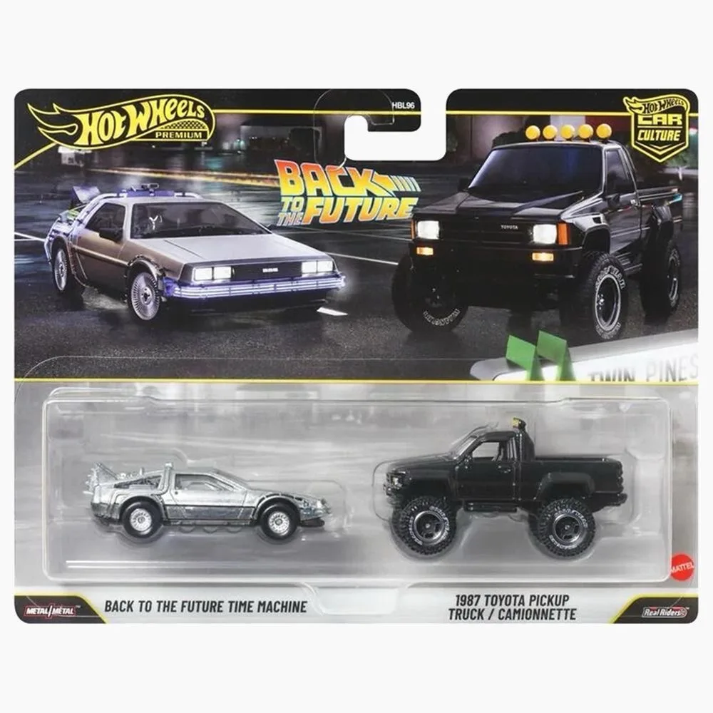 Car Culture Transport Fleet Series Original Hot Wheels Benz 300 Ferrari 250 Bmw M3 1:64 Model Die-Cast Vehicle Unopened Car Toys view 4