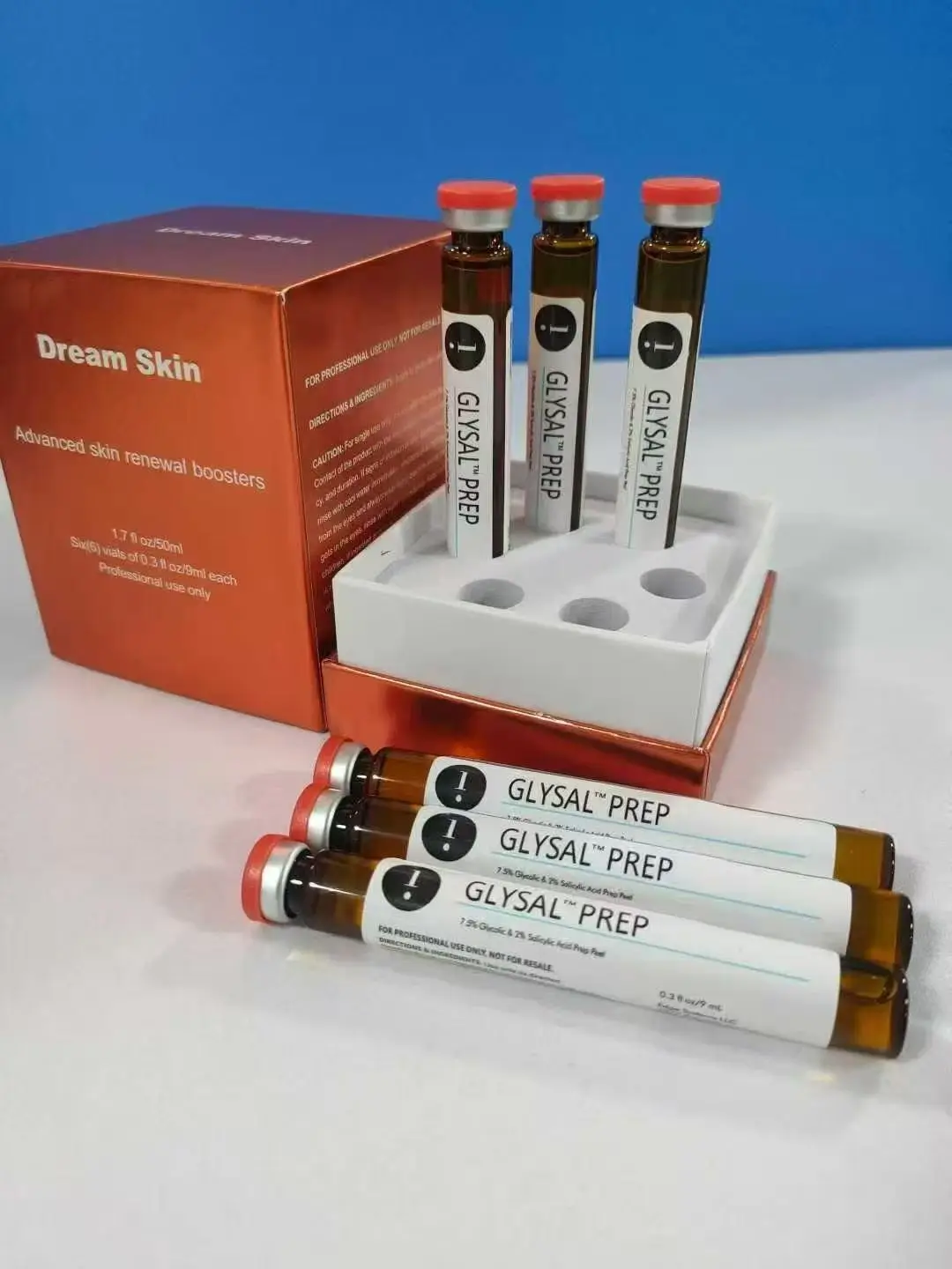 6 Bottles Hydra Machine Boosters Sun Spot Removal Cleaning Liquid Solution Skin Care Serum