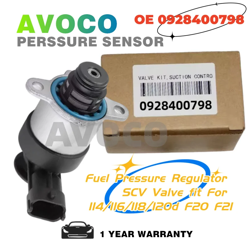 0928400798 13517823454 High Quality Auto Parts Fuel Pressure Regulator SCV Valve Fit 0 928 400 798  For 114/116/118/120d F20 F21