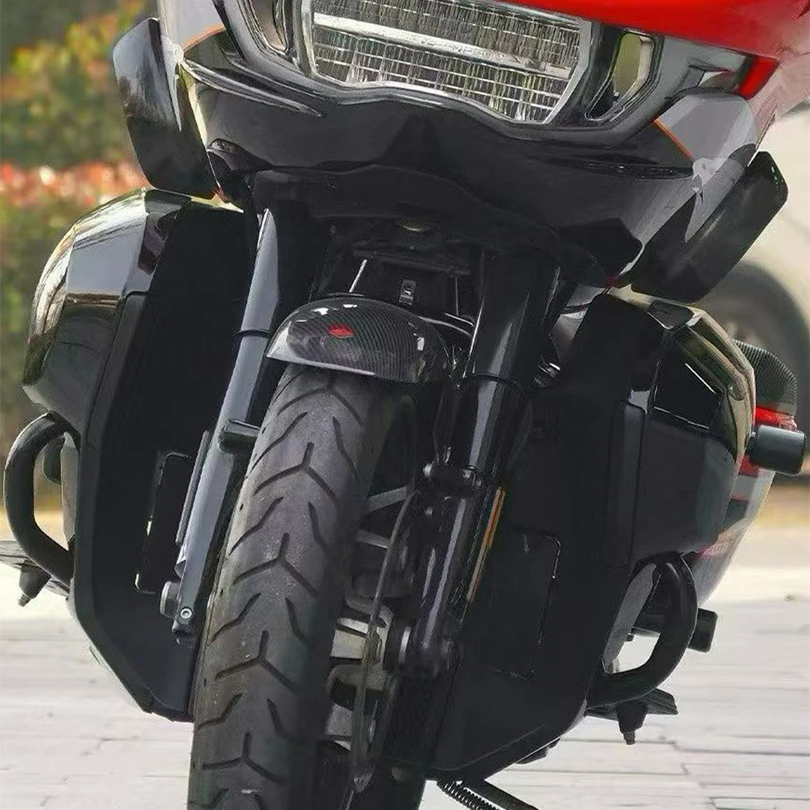 Imagen 6: Protector de Motor para Motocicleta, Barra Anticaídas, Soporte para Harley Touring 2023-2025