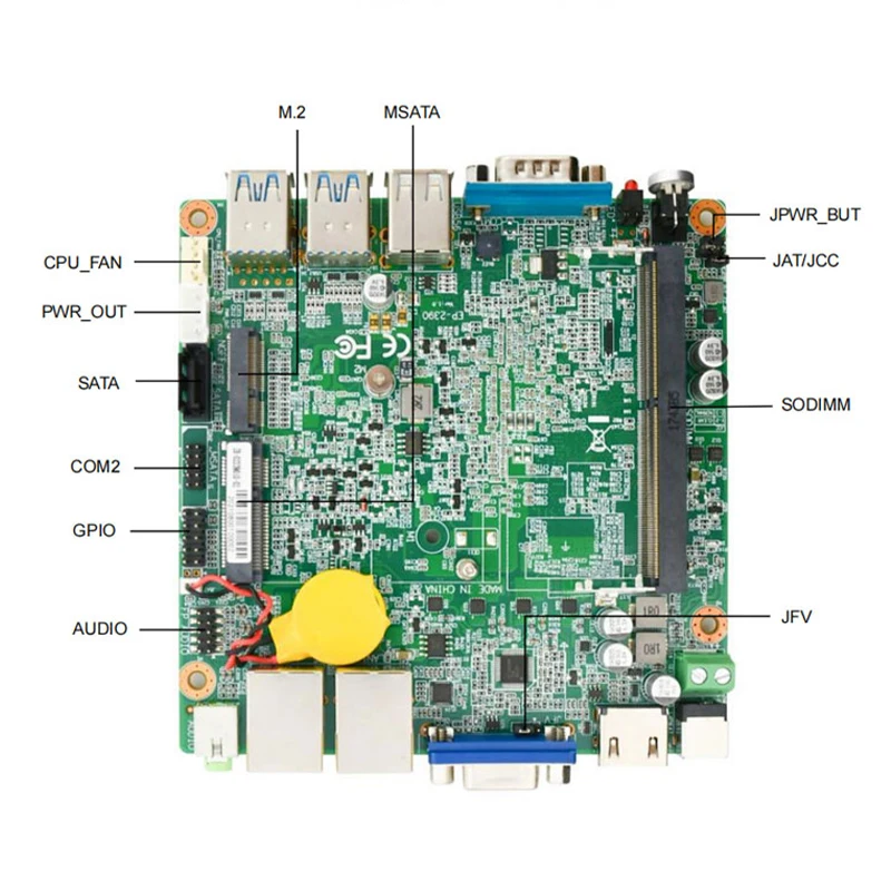Eip Buon Prezzo Scheda Madre DDR4 I210 I211 Schede Madre Lancard Scheda Madre Desktop M-ATX da 32 GB per Scheda Madre I3 I5