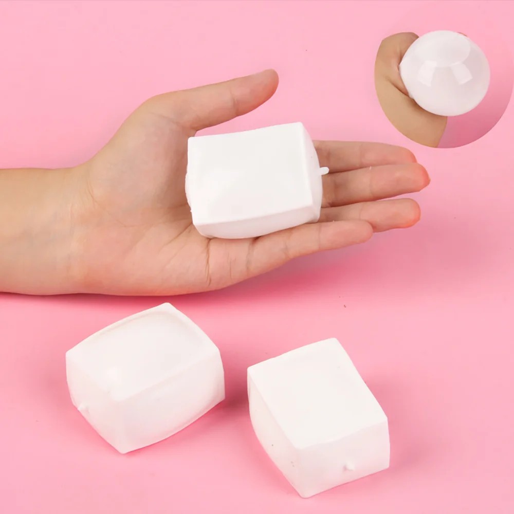 1pc Simulated Tofu Hand-Made Soft Pinch Relieve Daily Stress Tension Decompression And Slow Rebound Office Vent Sensory Gift Toy