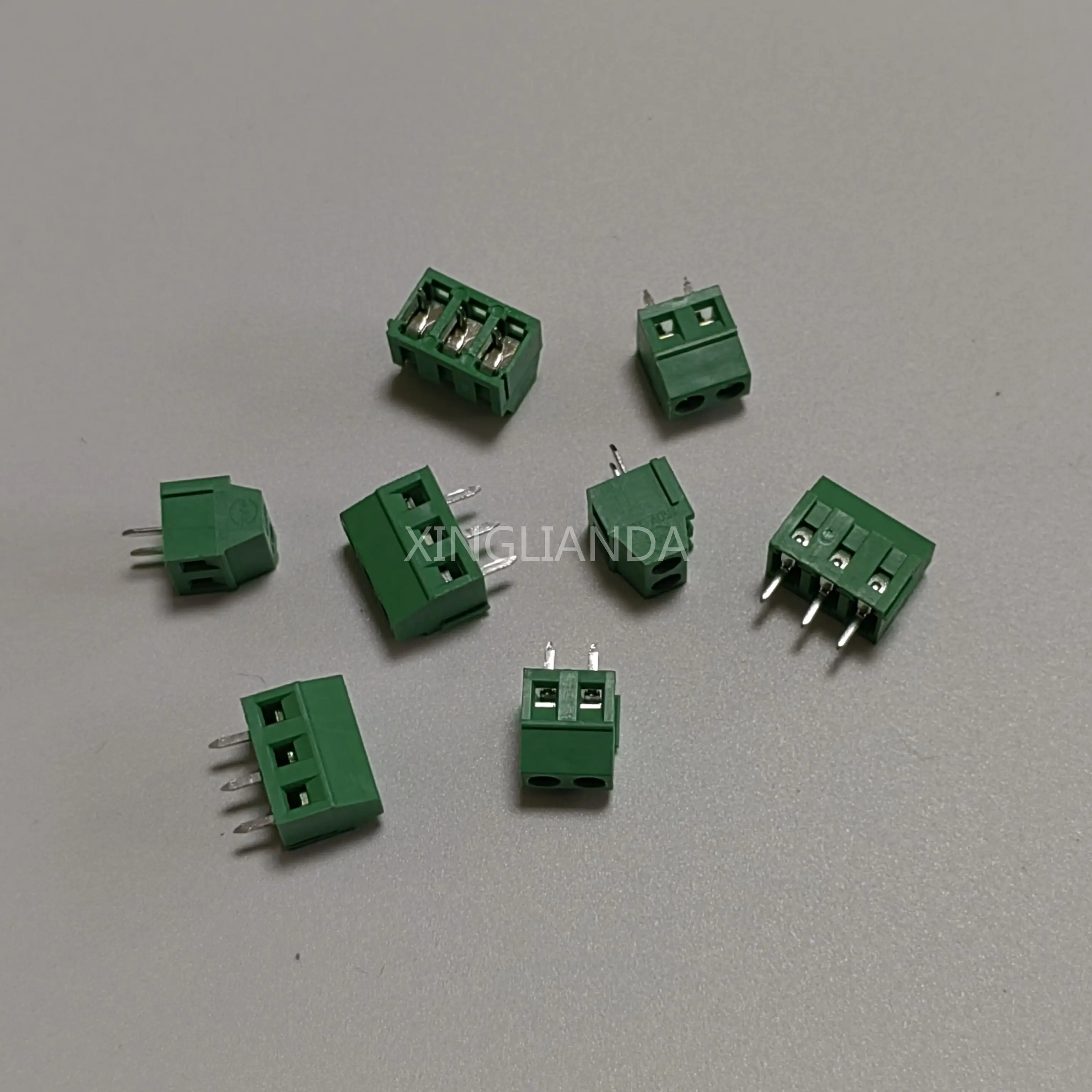 20PCS KF128 3.81mm PCB Screw Termina Block KF128-3.81 2P 3P Splice Terminals Connector Can be stitched