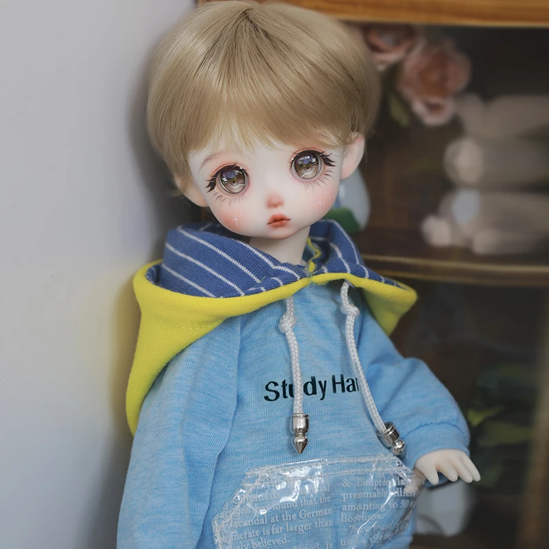 

Fura BJD DOLL 1/6 26cm Pure handcraft fullset1/6 ob11 Resin Toys Gifts for Girls YOSD Doll ball jointed stock