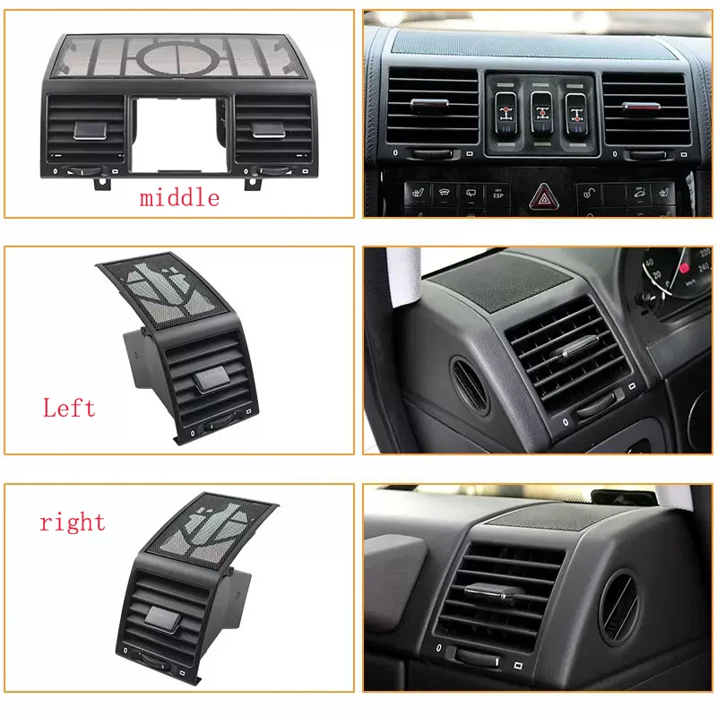 

Для Mercedes W463 левая и правая средняя вентиляционная решетка переменного тока в сборе для Benz G Class G63 G500 4636807408 4636807