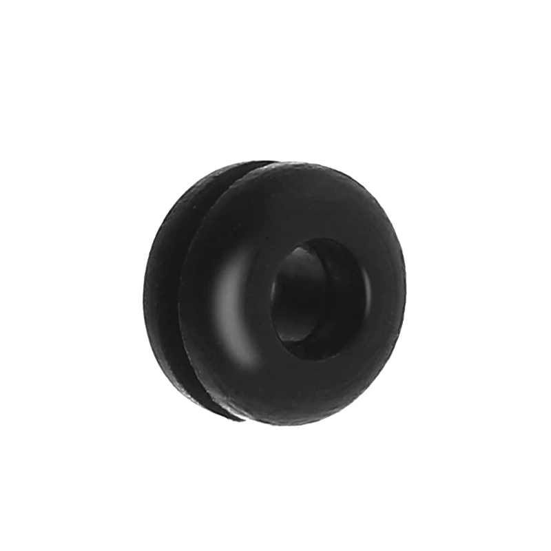 4pcs/Bag Bedplate Grommets BLACK Rubber Compatible With SME- 3009 3012 SME- 3009 3012 Base Plate Grommets