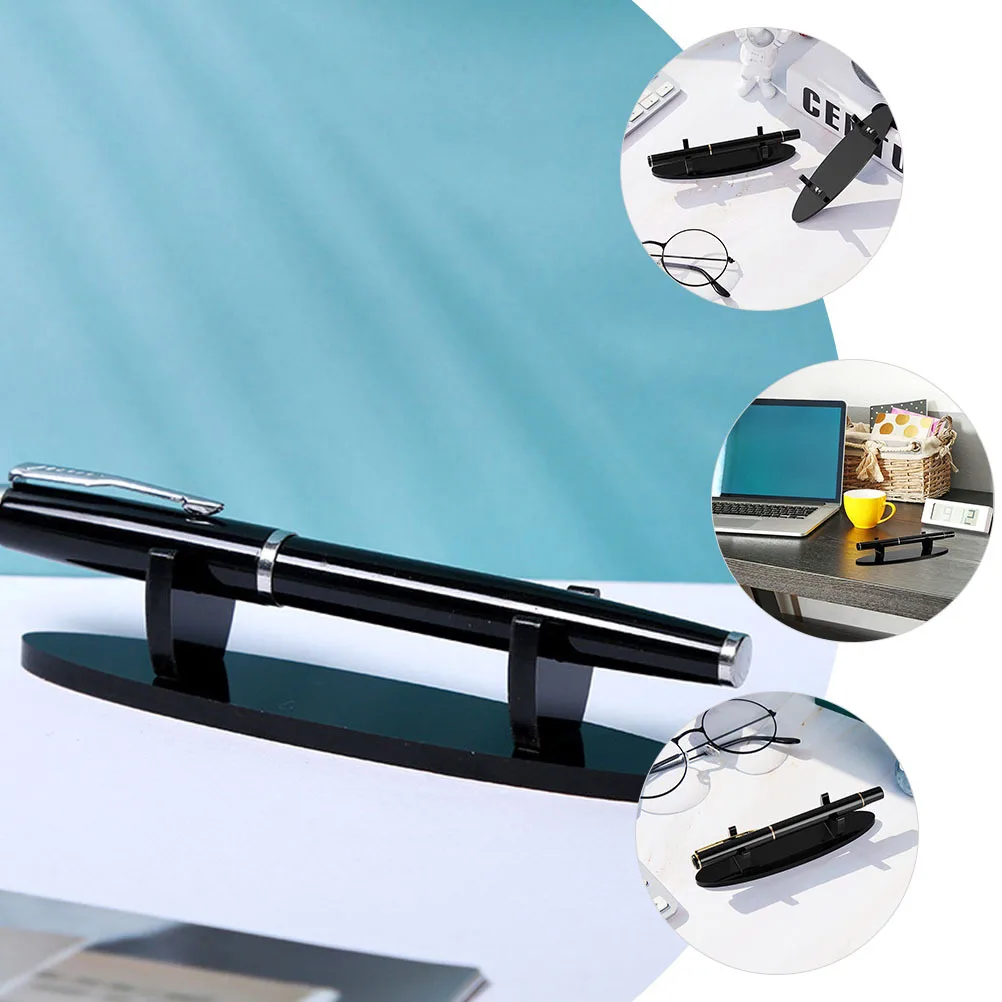 

Acrylic Pen Display Rack for Pencil Ballpoint Makeup Brush Storage Holder Stand Organizer Desktop Decoration Gift