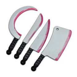 Halloween Sword Ghost Festival Performance Supplies Cosplay Spoof Plastic Blood Plastic Sickle