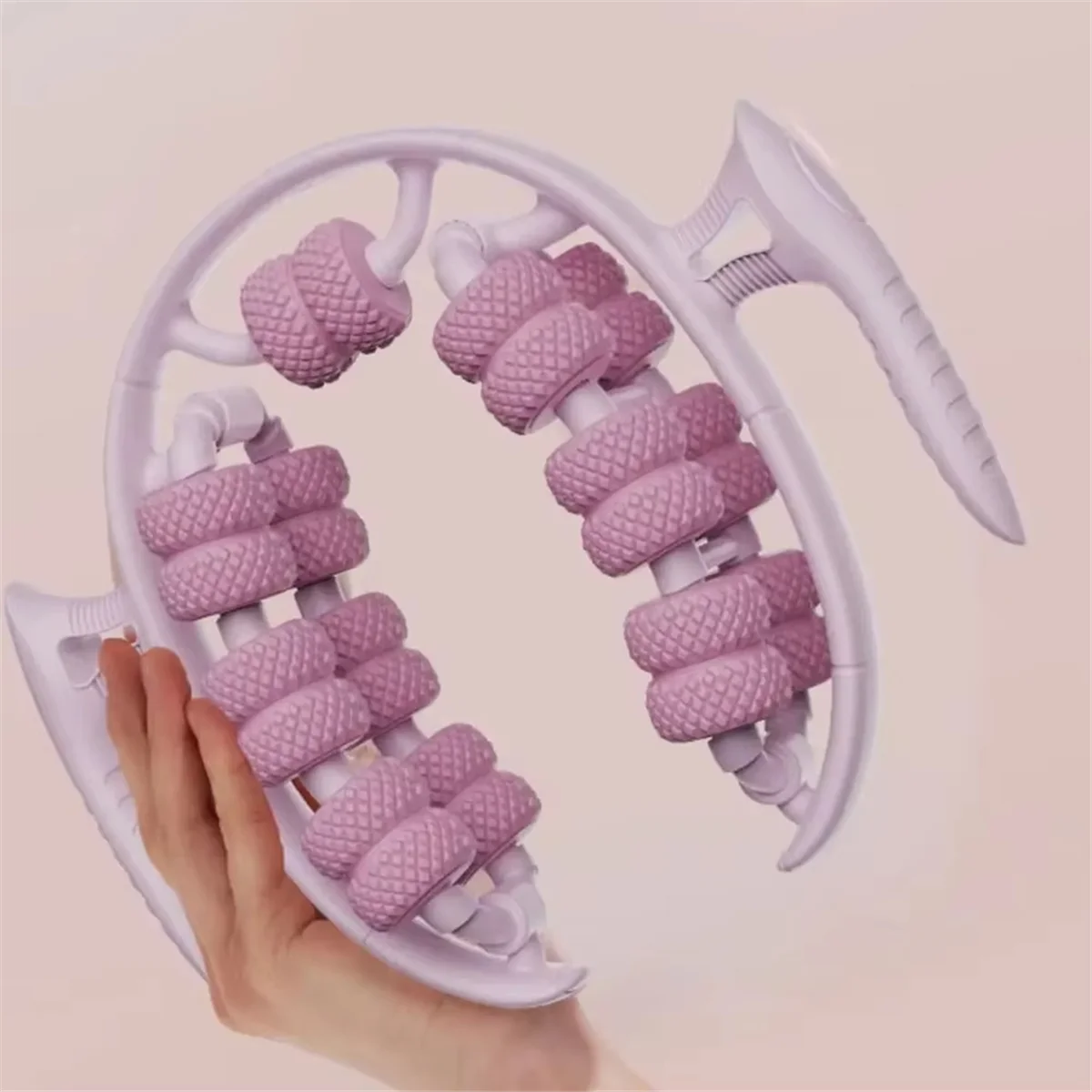 SZSC 360° All-Round Leg Massager with 26 Wheels - Calf Muscle Relaxer for Fatigue Relief, Body Massage Roller