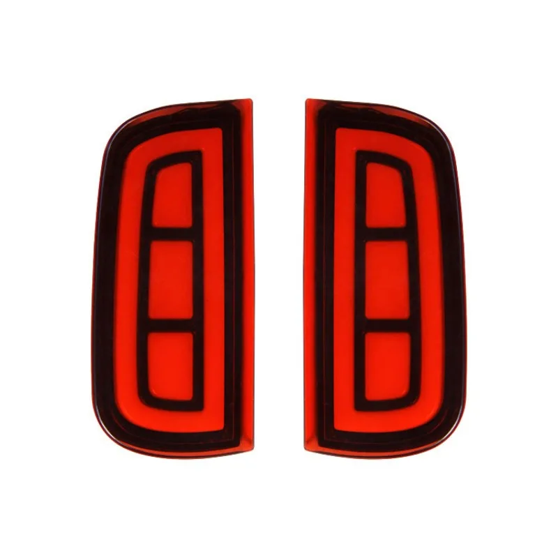 

Для Honda Civic 2016-2020 2 шт. задний объемный фонарь модифицированный задний бампер фонарь отражатель дальнего света DRL стоп-сигнал аксессуары