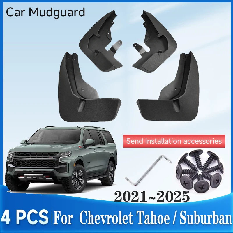 garde-boue-pour-chevrolet-tahoe-2022-2024-banlieue-2021-2025-gmc-yukon-garde-boue-garde-boue-garde-boue-accessoires-de-voiture