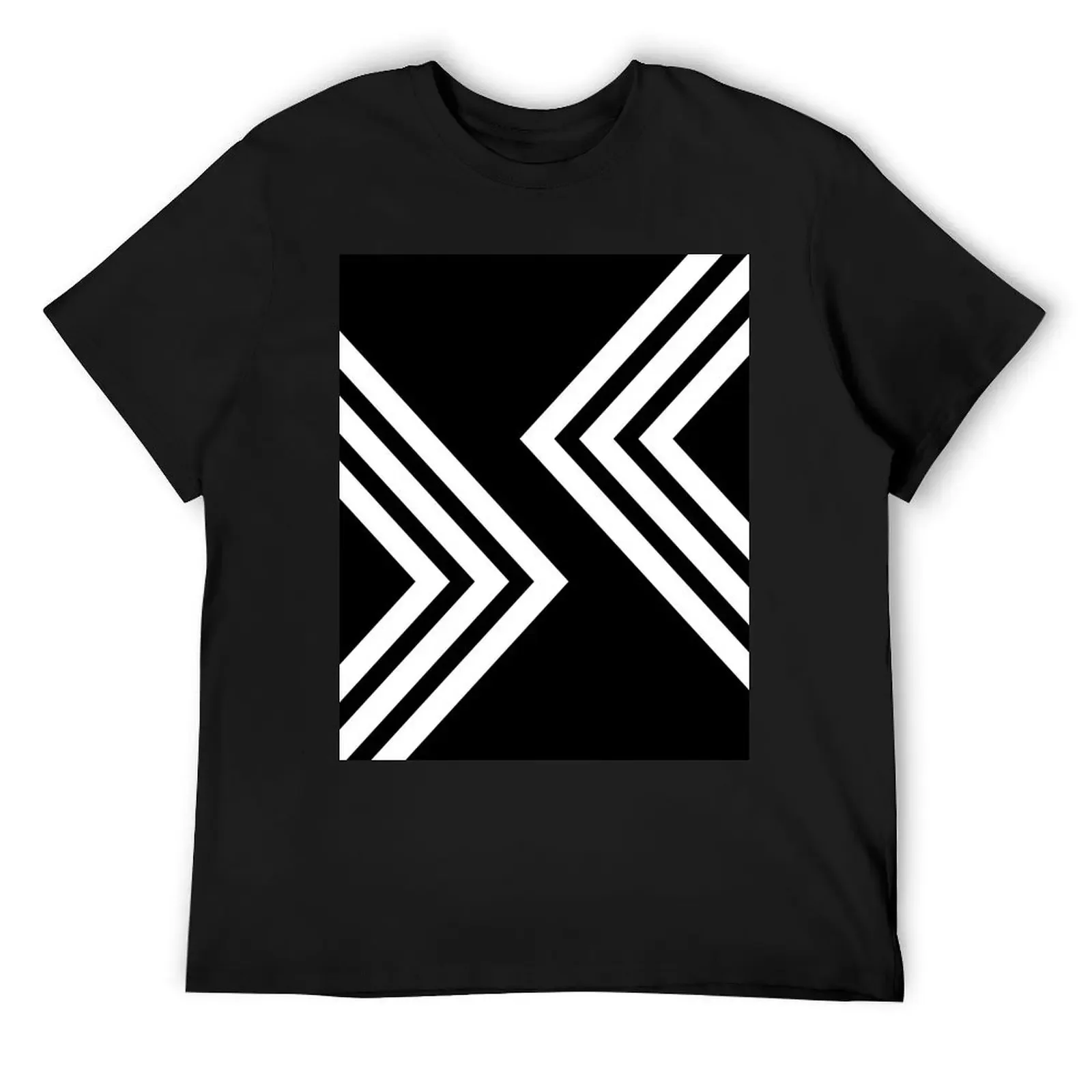 

Black and White Chevron T-Shirt