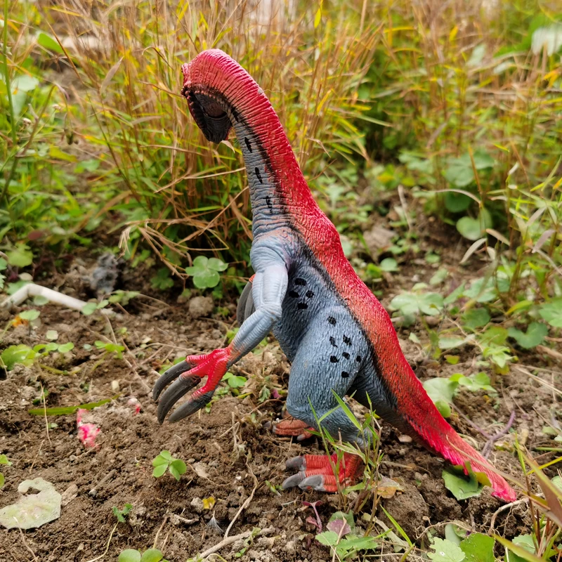 テリジノサウルス恐竜のおもちゃ 子供用 リアルな恐竜のおもちゃのフィギュアと恐竜の動物フィギュア 教育と楽しい誕生日プレゼント