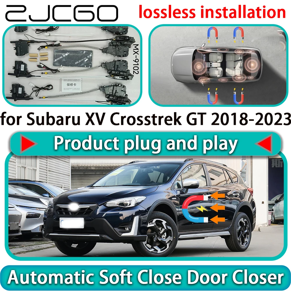 

for Subaru XV Crosstrek GT 2018-2023 OEM Auto Pull Car Soft Close Door Kit Power Latch Electric Door Catch Soft Closing Assist