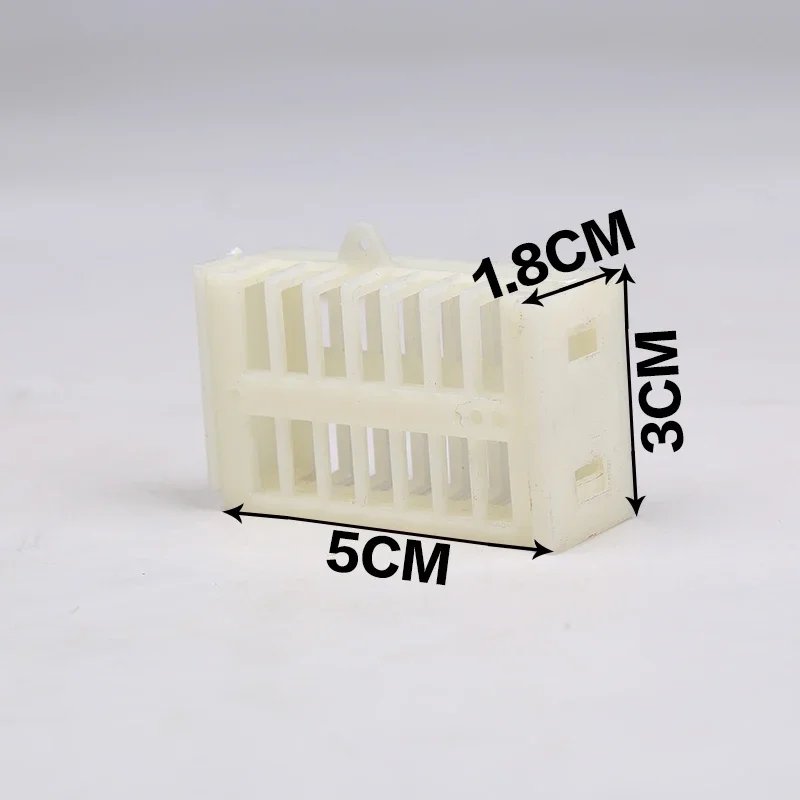 

Новая многофункциональная пластиковая клетка Bee King Queen Cage Prison Medium Retractable 50, доставка, итальянские инструменты для пчел