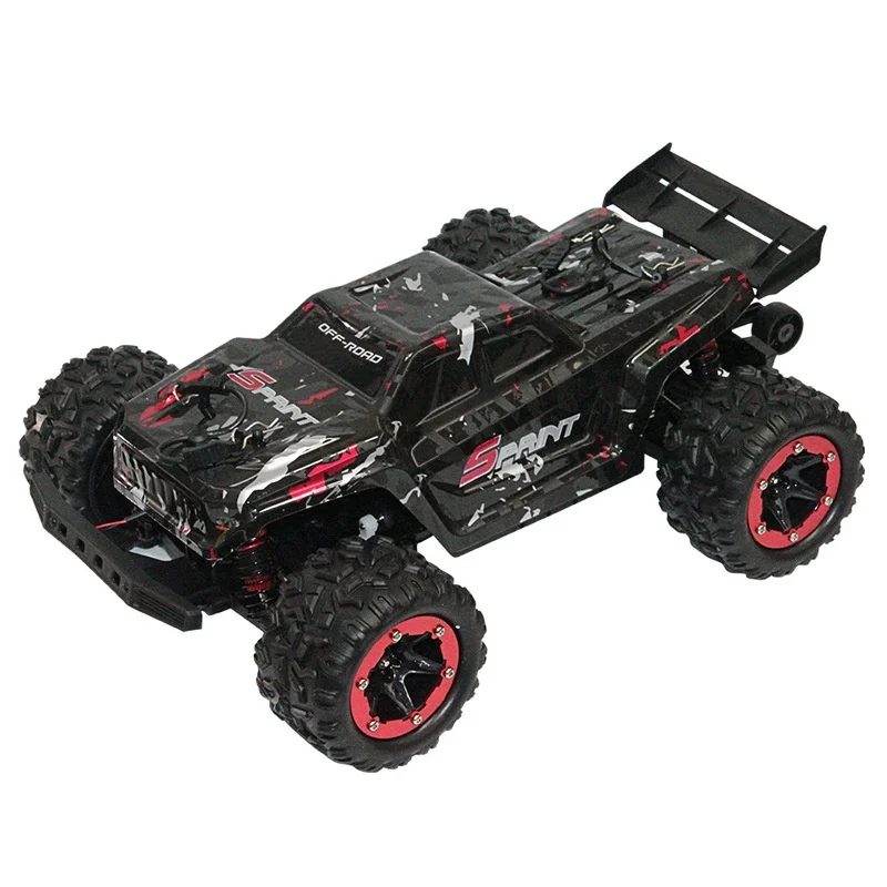 

1 To 18 Scale Brushless 4WD High Speed Off Road RC Monster Truck LED Headlights Sensitive Steering Remote Control Toy For Boys