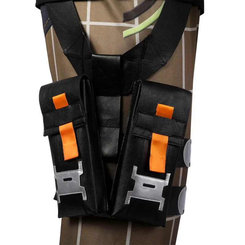 Disfraz de Gekko para hombre, ropa de juego de Valorant, Roleplay, Fantasia, camiseta, pantalón, cinturón, sombrero, Halloween, carnaval, fiesta, disfraz Masculino