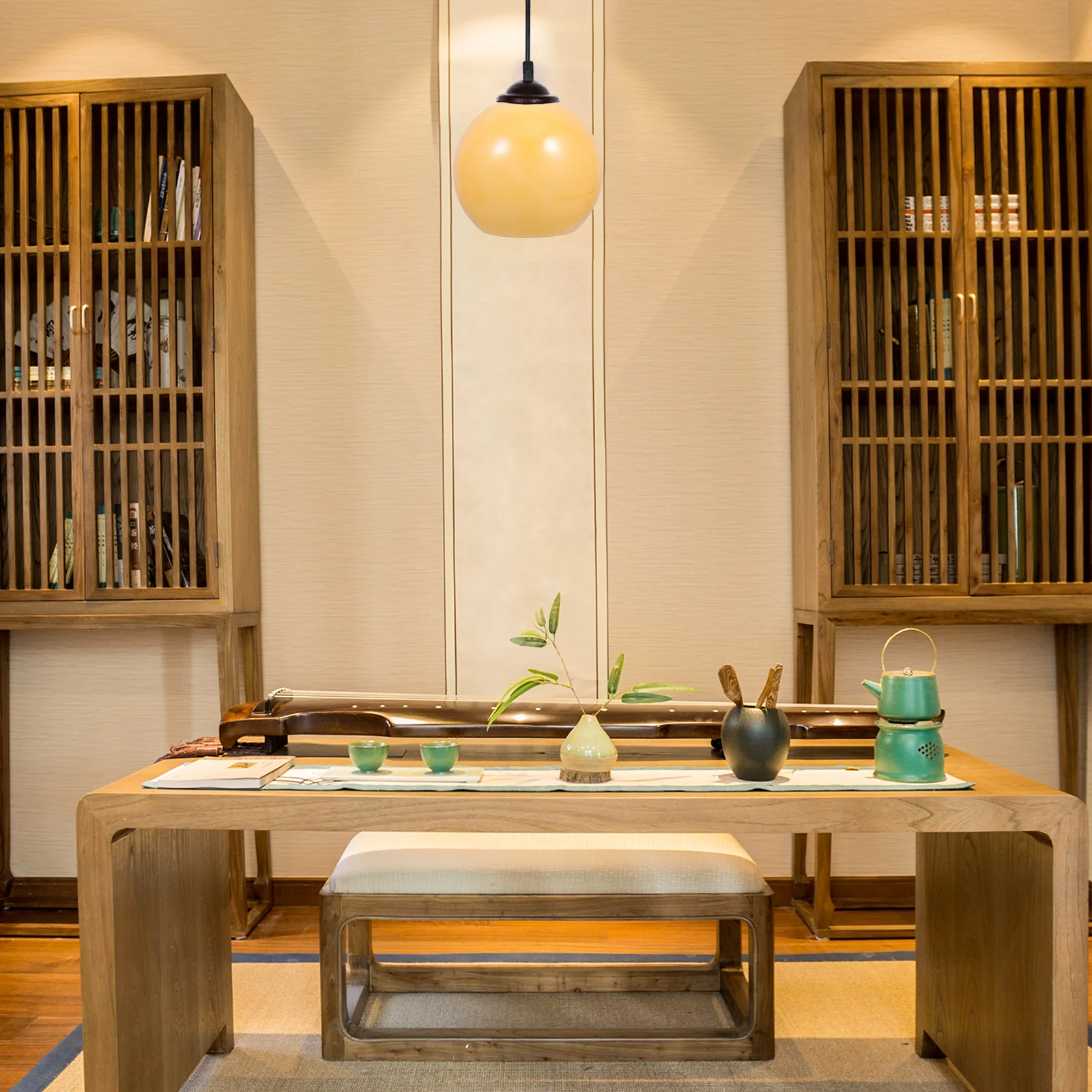 

E27 Pendant Lamp Glass Shade DIY Globe Shaped Lighting Accessory Easy Install Creative Combinations for Home Decoration