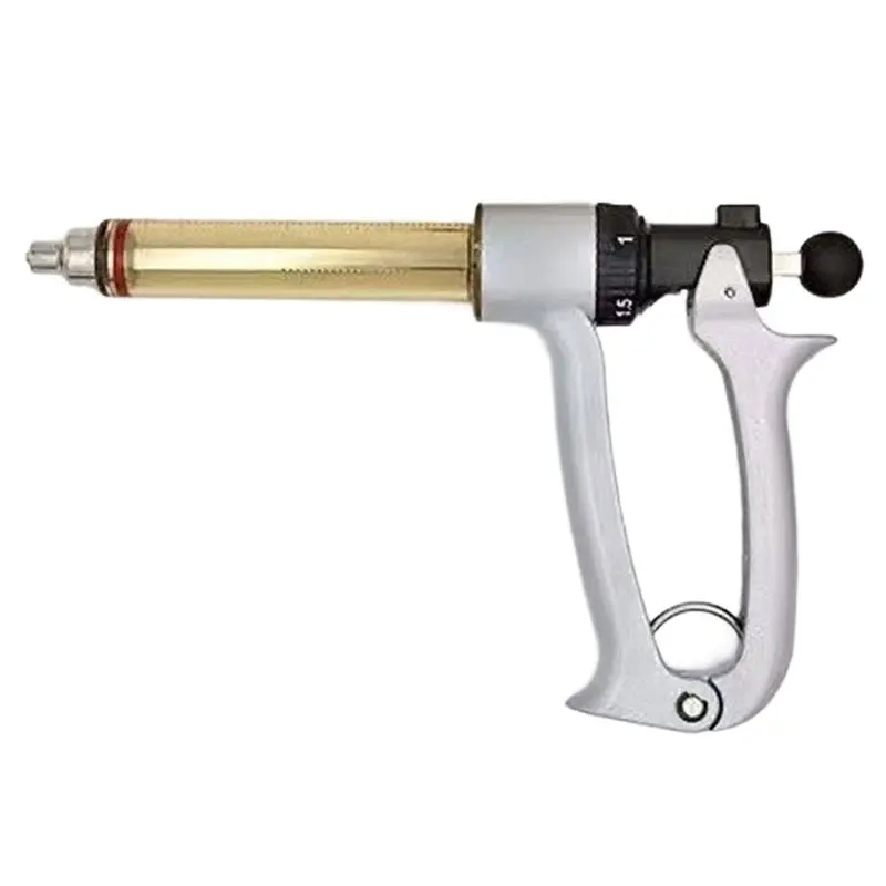 

ABBO - Полуавтоматический ветеринарный инъектор для скота и овец, 25/50 мл, с регулировкой дозировки